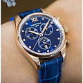 Certina Certina DS-8 Lady Chronograph C033.234.36.048.00, sport швейцария женские часы на браслете кожаный боковой вид