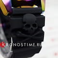 Philipp Plein Philipp Plein The Skull Carbon Fiber PWAAA2123 кварцевые мужские часы часы крупный план черный циферблата