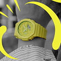 Casio Casio G-Shock GA-2100-9A9DR (GA-2100-9A9) GA-2100, наручные мужские часы фото под углом
