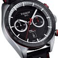Оригинальные часы Tissot Tissot PRS 516 Automatic Chronograph T100.427.16.051.00 механические калибр механизма valjoux a05.h21 общий вид