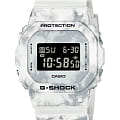 Casio Casio G-Shock DW-5600GC-7 DW-5600 DW-5600GC-7ER электронные мужские часы черный циферблат, браслет пластик — вид спереди