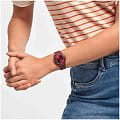 Swatch Swatch Gent Standard GR405 женские часы красный циферблат на запястье