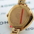 Tissot T1131093311600 наручные женские часы застежка крупным планом