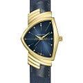 Hamilton Hamilton Ventura H24301941  H24301941 кварцевые мужские часы синий циферблат, браслет кожаный — вид спереди