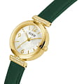 Guess Guess Dress Array GW0614L4,  сша женские часы на браслете кожаный боковой вид