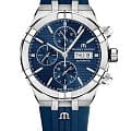 Maurice Lacroix Maurice Lacroix Aikon Automatic Chronograph AI6038-SS00F-430-C , наручные мужские часы фото под углом