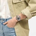 Swatch Swatch New Gent SUOZ350 кварцевые мужские часы часы крупный план серый циферблата