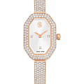 Swarovski Swarovski Dextera Bangle 5672992  5672992 кварцевые женские часы серебристый циферблат, браслет нержавеющая сталь с pvd-покрытием — вид спереди