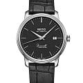 Mido Mido Baroncelli Heritage Gent M027.407.16.050.00  M0274071605000 механические мужские часы черный циферблат, браслет кожаный — вид спереди