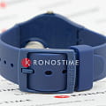 Swatch Swatch Gent Biosourced Lacquered SO28N118 кварцевые мужские часы часы, крупный план синий циферблат