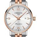 Certina Certina DS Caimano Lady C035.210.22.037.01,  швейцария женские часы на браслете сталь c pvd покрытием боковой вид