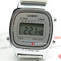 Casio Casio Vintage LA670WEA-7E женские часы серый циферблат на запястье