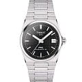 Tissot Tissot PRX Powermatic 80 T137.207.11.051.00  T1372071105100 механические женские часы  черный циферблат, браслет нержавеющая сталь 316l — вид спереди