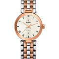 Rado Rado Florence Automatic R48900113 Automatic R48900113 механические женские часы  серебристый циферблат, браслет сталь c pvd покрытием — вид спереди