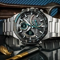Casio Casio Edifice ECB-950DB-1ADF (ECB-950DB-1A) мужские часы черный циферблат на запястье