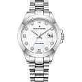 Jacques Philippe Jacques Philippe Infinitum JPQLS731386  JPQLS731386 кварцевые женские часы белый циферблат, браслет нержавеющая сталь — вид спереди
