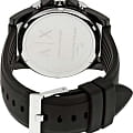 Armani Exchange Armani Exchange Cayde  AX1326 кварцевые мужские часы часы крупный план черный циферблата
