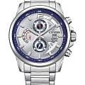 Citizen Citizen Chronograph AN3690-56B  AN3690-56B кварцевые мужские часы антрацитовый циферблат, браслет нержавеющая сталь — вид спереди