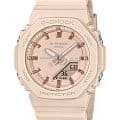 Casio Casio G-Shock GMA-P2100M-4A  GMA-P2100M-4A электронные женские часы бежевый циферблат, браслет пластик — вид спереди
