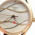 Tissot Tissot T-Wave T112.210.36.111.00 кварцевые женские часы часы, крупный план перламутровый циферблат