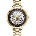 Pierre Lannier Pierre Lannier Automatic 142G532  142G532 механические женские часы  черный циферблат, браслет нержавеющая сталь с pvd-покрытием — вид спереди