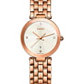 Rado Rado Florence Diamonds R48873734  R48873734 кварцевые женские часы белый циферблат, браслет сталь c pvd покрытием — вид спереди