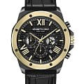 Kenneth Cole Kenneth Cole New York KCWGO0016003  KCWGO0016003 кварцевые мужские часы черный циферблат, браслет кожаный — вид спереди