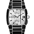 Diesel Diesel Cliffhanger DZ4646  DZ4646 кварцевые мужские часы  серебристый циферблат, браслет нержавеющая сталь с ip-покрытием — вид спереди