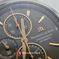 Maurice Lacroix Maurice Lacroix Pontos Chronograph PT6388-SS002-331-1 , наручные мужские часы фото под углом