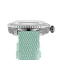 Oris Oris Divers Sixty‑Five 'Cotton Candy' 01 733 7771 4057-07 3 19 03S, divers швейцария женские часы на браслете тканевый боковой вид