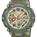 Casio Casio G-Shock GMA-S2200PE-3A  GMA-S2200PE-3A электронные женские часы бежевый циферблат, браслет пластик — вид спереди