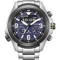 Citizen Citizen Promaster JV1006-51L  JV1006-51L кварцевые мужские часы  синий циферблат, браслет нержавеющая сталь — вид спереди