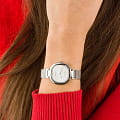 Obaku Obaku Diamond V277LXCIMC кварцевые женские часы часы крупный план серебристый циферблата