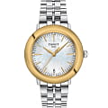Tissot Tissot T-Gold Glendora 18K Gold T929.210.41.116.01  T9292104111601 кварцевые женские часы  перламутровый циферблат, браслет нержавеющая сталь — вид спереди
