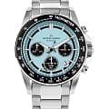 Jacques Lemans Jacques Lemans 50-1B  50-1B кварцевые мужские часы  голубой циферблат, браслет нержавеющая сталь — вид спереди