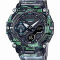 Casio Casio G-Shock GA-2200NN-1A GA GA-2200NN-1A электронные мужские часы черный циферблат, браслет полимер — вид спереди