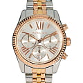 Michael Kors Michael Kors Ritz MK5735  MK5735 кварцевые женские часы  шампань циферблат, браслет нержавеющая сталь + золото 18к — вид спереди