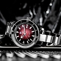 Rado Rado Captain Cook Automatic R32105353 мужские часы бордовый циферблат на запястье