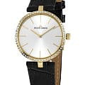 Jacques Lemans Jacques Lemans 1-2024L  1-2024L кварцевые женские часы белый циферблат, браслет кожаный — вид спереди