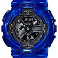 Casio Casio Baby-G BA-110CR-2A  BA-110CR-2A кварцевые женские часы черный циферблат, браслет пластик — вид спереди