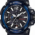 Casio Casio G-Shock GPW-2000-1A2 Premium GPW-2000-1A2 электронные мужские часы черный циферблат, браслет пластик — вид спереди