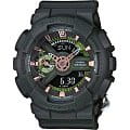 Casio Casio G-Shock GMA-S110CM-3A  GMA-S110CM-3A электронные женские часы зеленый циферблат, браслет пластик — вид спереди