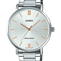 Casio Casio Collection  LTP-VT01D-7B  LTP-VT01D-7B кварцевые женские часы серебристый циферблат, браслет нержавеющая сталь — вид спереди