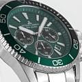 Jacques Lemans Jacques Lemans Liverpool Diver 1-2206i мужские часы зеленый циферблат на запястье
