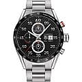 TAG Heuer TAG Heuer Carrera CAR2A10.BA0799  CAR2A10.BA0799 механические мужские часы черный циферблат, браслет нержавеющая сталь — вид спереди