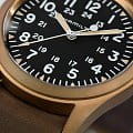 Hamilton Hamilton Khaki Field Mechanical Bronze H69459530 , наручные мужские часы фото под углом