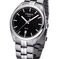 Tissot Tissot PR 100 T101.410.11.051.00 мужские часы черный циферблат на запястье