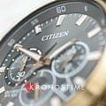Citizen Citizen Chronograph AN8204-59H кварцевые мужские часы часы крупный план серый циферблата