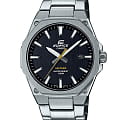 Casio Casio Edifice EFR-S108D-1AVUDF (EFR-S108D-1A) EFR EFR-S108D-1A кварцевые мужские часы черный циферблат, браслет нержавеющая сталь — вид спереди