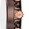 Michael Kors Michael Kors Maren MK7496,  сша женские часы на браслете нержавеющая сталь с pvd-покрытием боковой вид